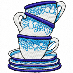 Mugs Embroidery Design 7